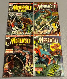 Marvel Werewolf By Night Comic Books - 4 Total