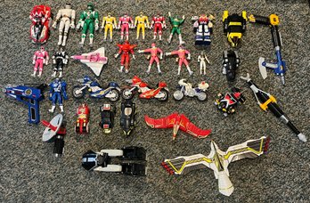 1993-1998 Bondai Power Ranger Toys - Assorted Lot