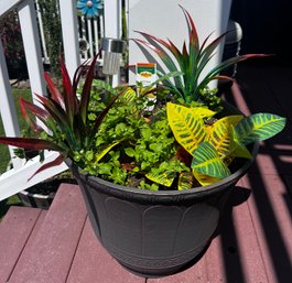 Faux Outdoor Plant Potted Arrangement