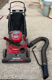 Craftsman 4 In 1 Plus Power Propelled 24 INCH Wide Vac Gas Powered Mower - Model 24A070H799