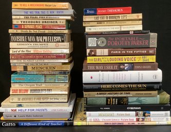Assorted Lot Of Books - 40 Total