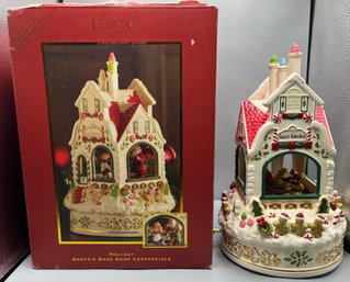 Lenox Porcelain Holiday Bake Shop Centerpiece With Box Included