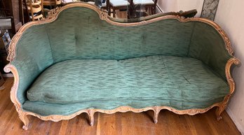 Vintage Delrose Decorators Cushioned Sofa - Made In Brooklyn NY