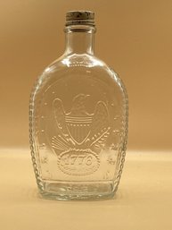 Log Cabin Bicentennial Syrup Bottle