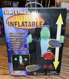 Decorative 8FT Inflatable Frankenstein With Box Included