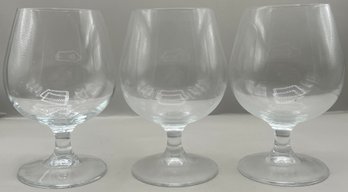 Crystal Snifter Set - 3 Total