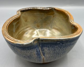 Handcrafted Pottery Glazed Bowl