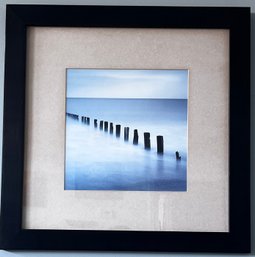 Foggy Sea Framed Photograph