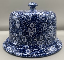 Calico Porcelain Lidded Cake Platter