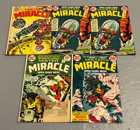 DC Mister Miracle Super Escape Artist Comic Books - 5 Total