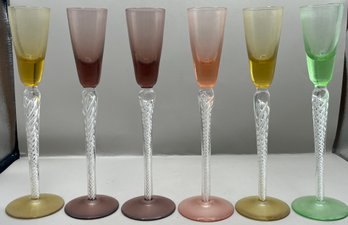 Crystal Cordial Set - 6 Total