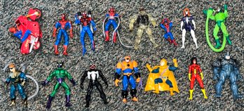 1994-1997 Marvel Toy Action Figurines - 15 Total