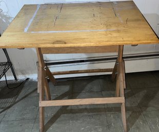 Wooden Drafting Table