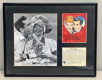 I Love Lucy Framed Lithograph - Chocolate Factory With COA Included #1749/5000