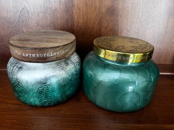 Anthropologie Fur & Firewood Scented Candles NEW NEVER USED