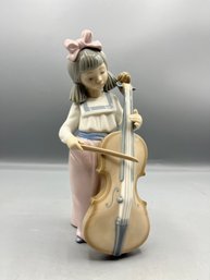 Nao By Lladro - Violin Girl - Porcelain Figurine