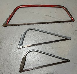 Metal Bow Saws - 3 Total