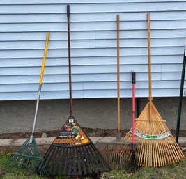 Garden Rakes - 5 Total