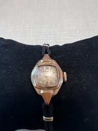 Vintage Bulova Gemex 12K Gold GF Watch 2.86 Grams