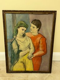 The Lovers - Pablo Picasso Reproduction Print Framed