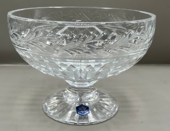 Stuart Crystal Footed Bowl