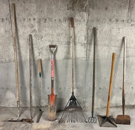 Assorted Garden Tools - 8 Total