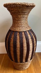 Decorative Wicker Vase