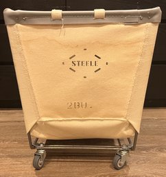 Steele & Canvas Laundry Basket On Wheels