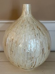 Z Gallerie Capiz Shell Glass Vase