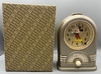 Seiko Quartz Walt Disney Battery Operated Table Clock - Box Included