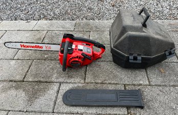 Homelite 192 Classic 16 INCH Gas Powered Chainsaw With Case