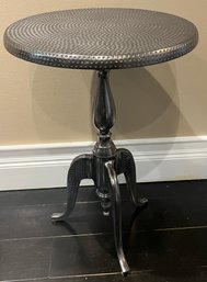 Decorative Metal Pedestal Table