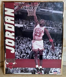 1990 Starline Inc. Michael Jordan Chicago Bulls Framed Print