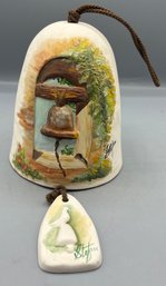 Hand Painted Ceramic Wind Chime