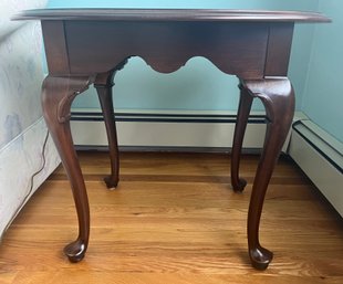 Ethan Allen Solid Wood End Table