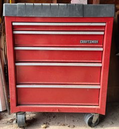 Craftsman 5-drawer Tool Storage Cart On Wheels