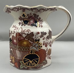 Masons Ironstone Harvest Gold Pattern Pitcher - Made In England