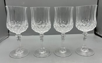 Crystal Wine Glass Set - 16 Total