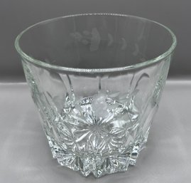 Princess House Crystal Etched Ice Bucket