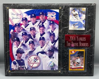 New York Yankees 2004 The Bronx Bombers Wall Plaque