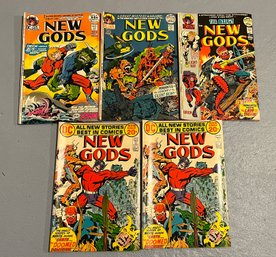 DC The New Gods Comic Books - 5 Total