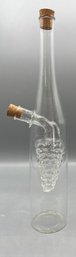 Handblown Glass Oil & Vinegar Decanter