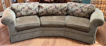 C.R. Laine Upholstered Curved Sofa