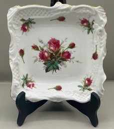 Hammersley Grandmothers Rose Pattern Porcelain Trinket Dish