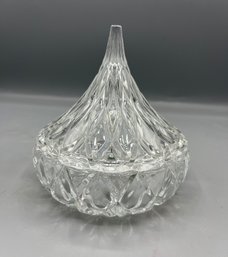 Shannon Crystal Bowl Lidded Candy Bowl