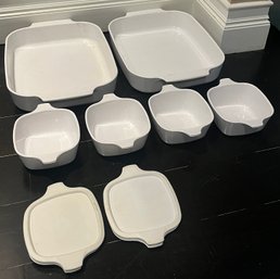 Corning Casserole Dishes - 6 Total