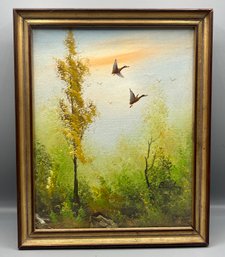 Oil On Canvas Framed