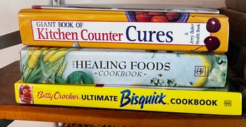 Health Cookbook Lot (4 Books)