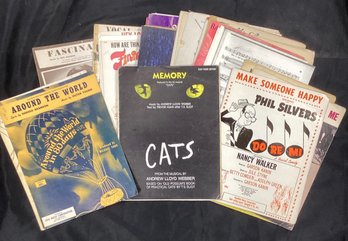 Assorted Vintage Sheet Music