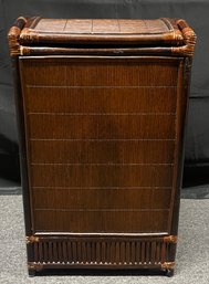 Bamboo Wooden Laundry Basket